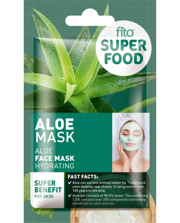 FITO SUPERFOOD Maska do twarzy Aloes  10 ml